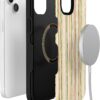 71GDYFQsa9L._AC_SL1500_ Casely iPhone 14 Case | Sweet Stripes | Rainbow Pastel | Bold Protective Design | Compatible with MagSafe