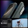 Spigen Liquid Air Designed for iPhone 16 Pro Case [NOT Compatible with MagSafe], [Military-Grade Protection] - Abyss Green