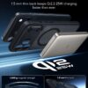 71GaIXI2iUL._AC_SL1500_ ESR for iPhone 17 Pro Case, Camera Control Cover, Compatible with MagSafe, Shockproof Military-Grade Protection, Magnetic Phone Case for iPhone 17 Pro, Classic Hybrid Case, Frosted Black