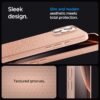 Spigen Liquid Air Designed for iPhone 16 Pro Case [NOT Compatible with MagSafe], [Military-Grade Protection] - Rose Titanium