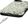 71Hnfzh3jAL._AC_SL1500_ Casely iPhone 16e Case | Sage Garden | Green Floral | Bold Protective Design | Compatible with MagSafe