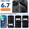 Miracase Magnetic for iPhone 15 Pro Max Case, [Soft Anti-Scratch Microfiber Lining], Compatible with MagSafe, Liquid Silicone Case Shockproof Drop Protection Phone Case for 15 ProMax, Black