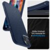 Spigen Liquid Air Designed for iPhone 14 Case (2022) [Military-Grade Protection] - Navy Blue