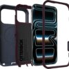 71IBfr67TL._AC_SL1500_ OtterBox iPhone 17 Pro Max (Only) - Defender Series Case - Indigo Tulip (Blue & Purple) - Snaps on MagSafe - Tough - Rugged & Durable