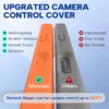 Miracase Magnetic for iPhone 17 Case, Compatible with MagSafe, Integrated Silicone Camera Control Cover, 3.0mm Thicken Shockproof Drop Protection Phone Case for 17,Sunset Orange