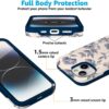 71IY7FyEsoL._AC_SL1500_ Casely iPhone 15 Case | Ink & Iris | Vintage Floral | Bold Protective Design | Compatible with MagSafe