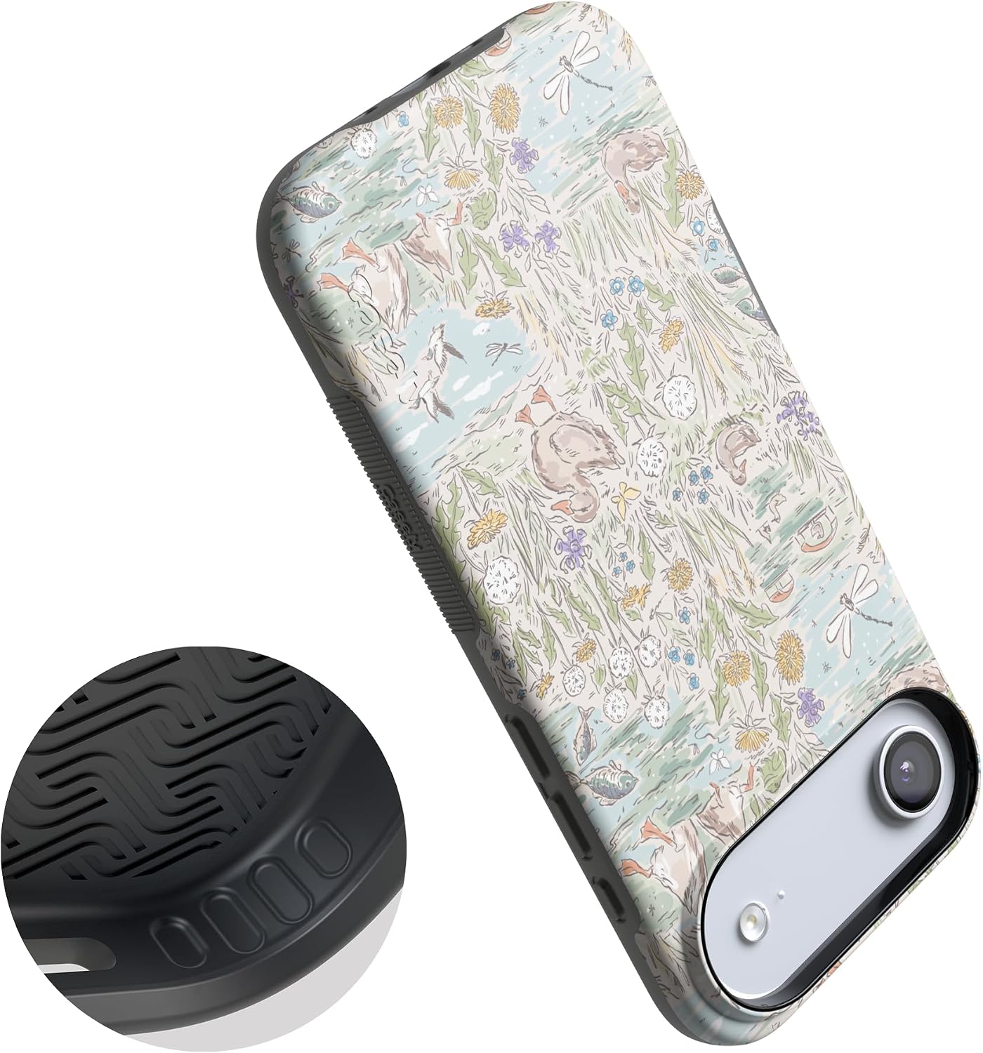 71IcDxk-bL._AC_SL1500_ Casely iPhone 17 Air Case | The Waddle Path | Duck Pond | Bold Protective Design | Compatible with MagSafe