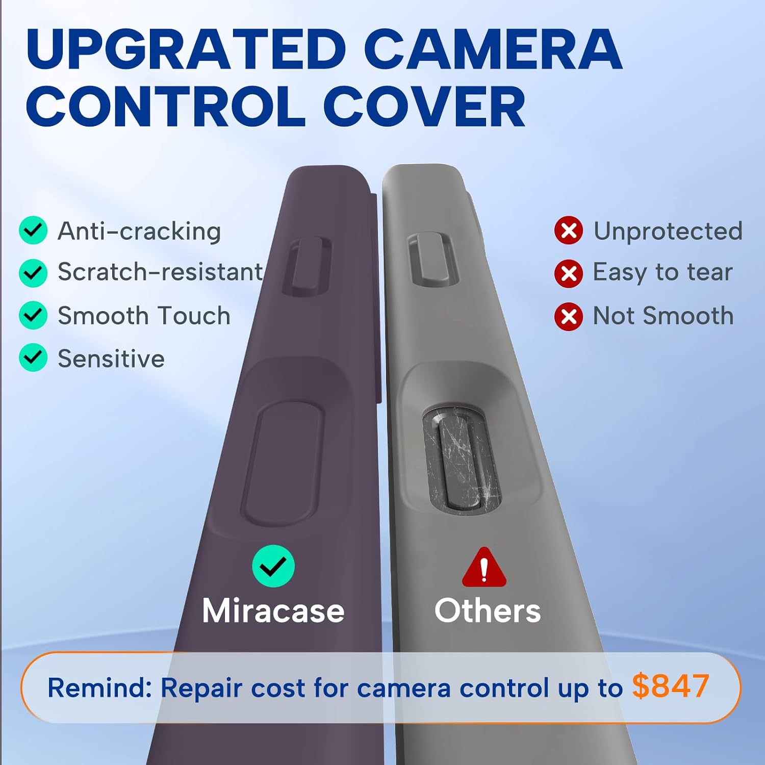 Miracase Compatible with iPhone 16 Case, [Soft Anti-Scratch Microfiber Lining], Compatible with MagSafe, Liquid Silicone Case Shockproof Drop Protection Phone Case for 16,Dark Purple