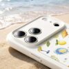 71JXUpgDzKL._AC_SL1500_ ESR for iPhone 17 Pro Case, Camera Control Cover, Compatible with MagSafe, Shockproof Military-Grade Protection, Magnetic Case for iPhone 17 Pro, Classic Hybrid, Coastal Summer, Cream White
