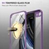 71KPcg1eAS._AC_SL1200_ Miracase Crossbody Phone Lanyard Cases, Clip and Go Strap for iPhone SE, Adjustable Crossbody Cell Belt with Zippered Pouch, Neck Shoulder Cell Lanyard for Women, Purple