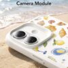 71KVatKvKhL._AC_SL1500_ ESR for iPhone 17 Case, Camera Control Cover, Compatible with MagSafe, Shockproof Military-Grade Protection, Magnetic Case for iPhone 17, Classic Hybrid, Coastal Summer, Cream White