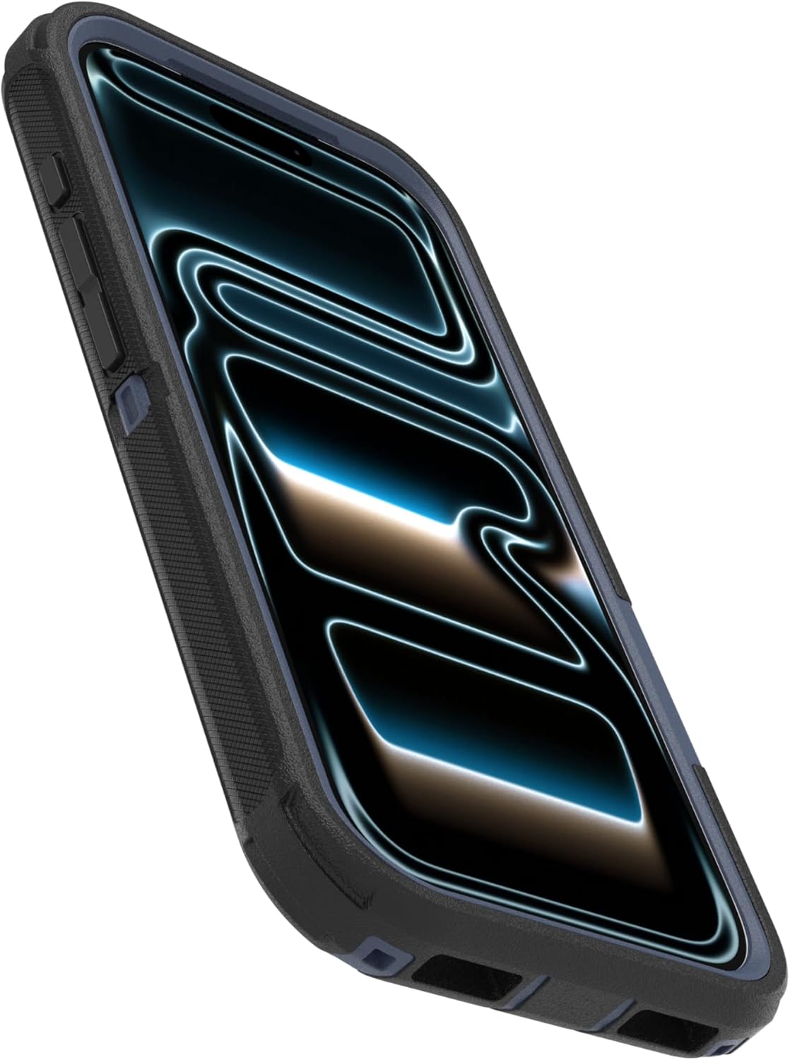 71LCsKbascL._AC_SL1500_ OtterBox iPhone 17 Pro (Only) - Defender Series Case - Black Shadow (Black & Blue) - Snaps on MagSafe - Tough - Rugged & Durable