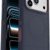 71LVjWTeqUL._AC_SL1500_ OtterBox iPhone 17 Pro (Only) - Defender Series Case - Indigo Tulip (Blue & Purple) - Snaps on MagSafe - Tough - Rugged & Durable