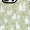 71LiygmvK7L._AC_SL1500_ Casely iPhone 14 Pro Case | Hop to it | Green Bunny | Bold Protective Design | Compatible with MagSafe