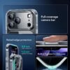 ESR for iPhone 17 Pro Case, Camera Control Cover, Compatible with MagSafe, Shockproof Military-Grade Protection, Magnetic Phone Case for iPhone 17 Pro, Classic Hybrid Case, Clear