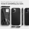 71M6qbuzTpL._AC_SL1000_ Spigen for iPhone 12 Pro Case, Liquid Air Case for iPhone 12 & 12 Pro - Matte Black