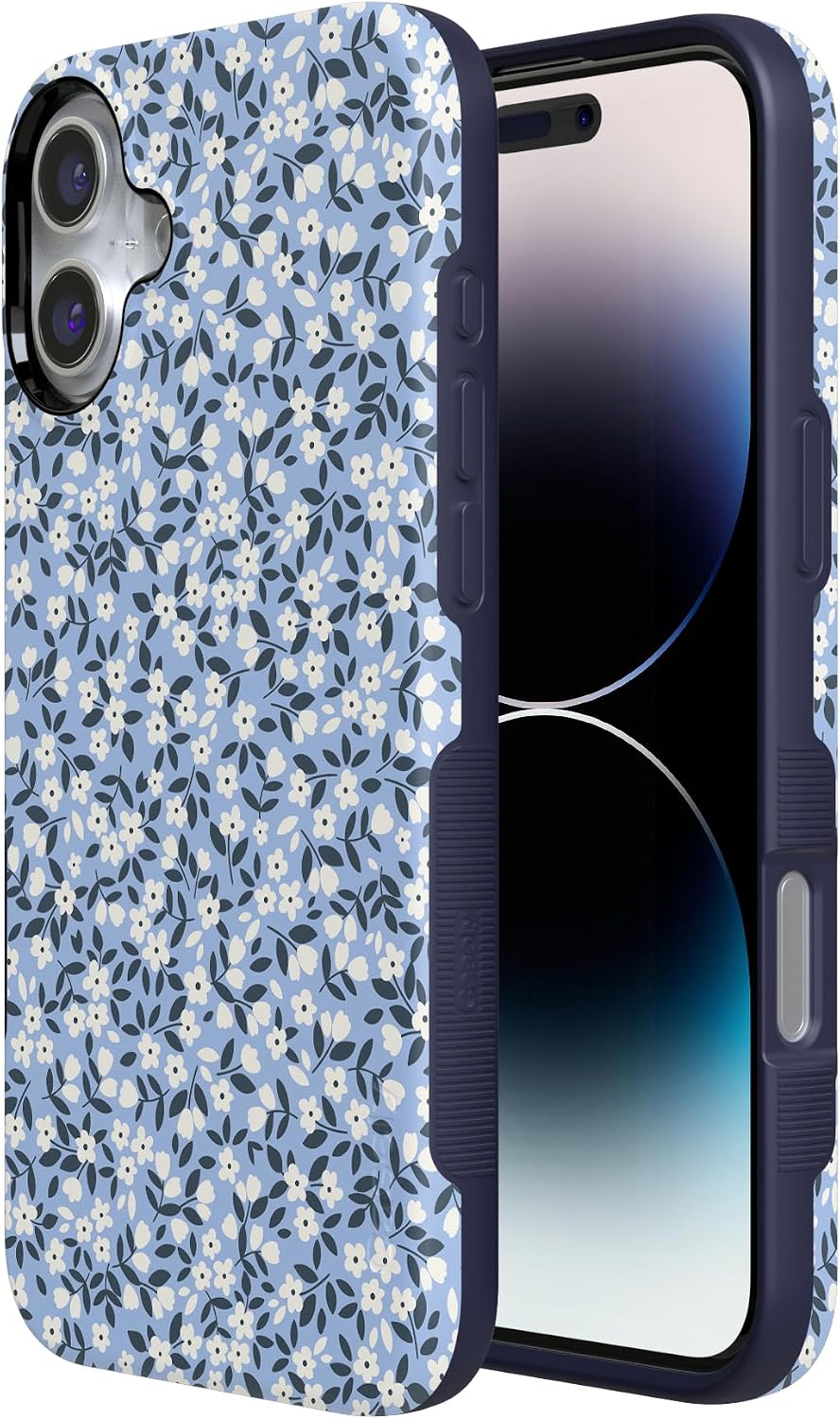 71NUyx9vGDL._AC_SL1500_ Casely iPhone 16 Plus Case | Picking Daisies | Cottagecore | Bold Protective Design | Compatible with MagSafe