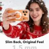 71ORUd3MUlL._AC_SL1500_ ESR for iPhone 17 Pro Case, Camera Control Cover, Compatible with MagSafe, Shockproof Military-Grade Protection, Magnetic Phone Case for iPhone 17 Pro, Classic Hybrid Case, Santa Skater