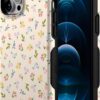 71OUGA6RNeL._AC_SL1500_ Casely iPhone 12 Pro Max Case | Ditsy Floral | Tiny Flowers | Bold Protective Design | Compatible with MagSafe
