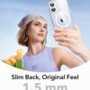 71Oa4bgs0XL._AC_SL1500_ ESR for iPhone 17 Case, Camera Control Cover, Compatible with MagSafe, Shockproof Military-Grade Protection, Magnetic Phone Case for iPhone 17, Classic Hybrid Case, Clear Shimmer