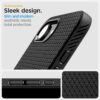Spigen for iPhone 17e / 16e Case, Liquid Air [Military-Grade Protection] - Matte Black | Military-Grade Protection
