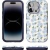 71Olyd4otiL._AC_SL1500_ Casely iPhone 14 Pro Case | Nantucket Cottage | Blue Hydrangea | Bold Protective Design | Compatible with MagSafe