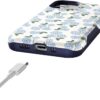 71PGCcIh5jL._AC_SL1500_ Casely iPhone 12 Mini Case | Nantucket Cottage | Blue Hydrangea | Bold Protective Design | Compatible with MagSafe