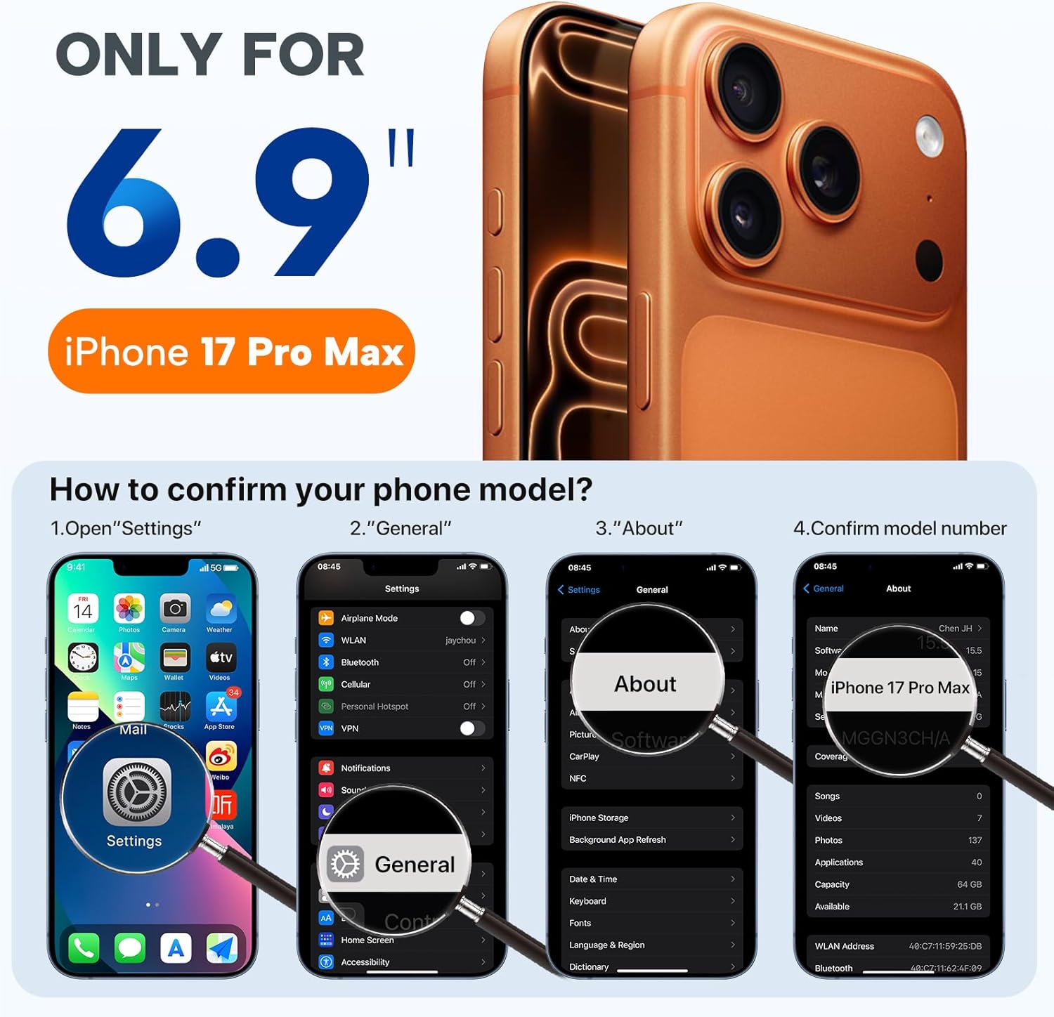 Miracase Magnetic for iPhone 17 Pro Max Case, Compatible with MagSafe, Integrated Silicone Camera Control Cover, 3.0mm Thicken Shockproof Drop Protection Phone Case for 17 ProMax, Blackcurrant