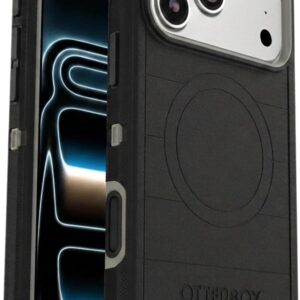 OtterBox iPhone 17 Pro Max (Only) - Defender Series Case - Graphite Shadow (Black & Grey) - Snaps on MagSafe - Tough - Rugged & Durable
