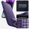 Spigen Liquid Air Designed for iPhone 14 Pro Max Case (2022) [Military-Grade Protection] - Deep Purple