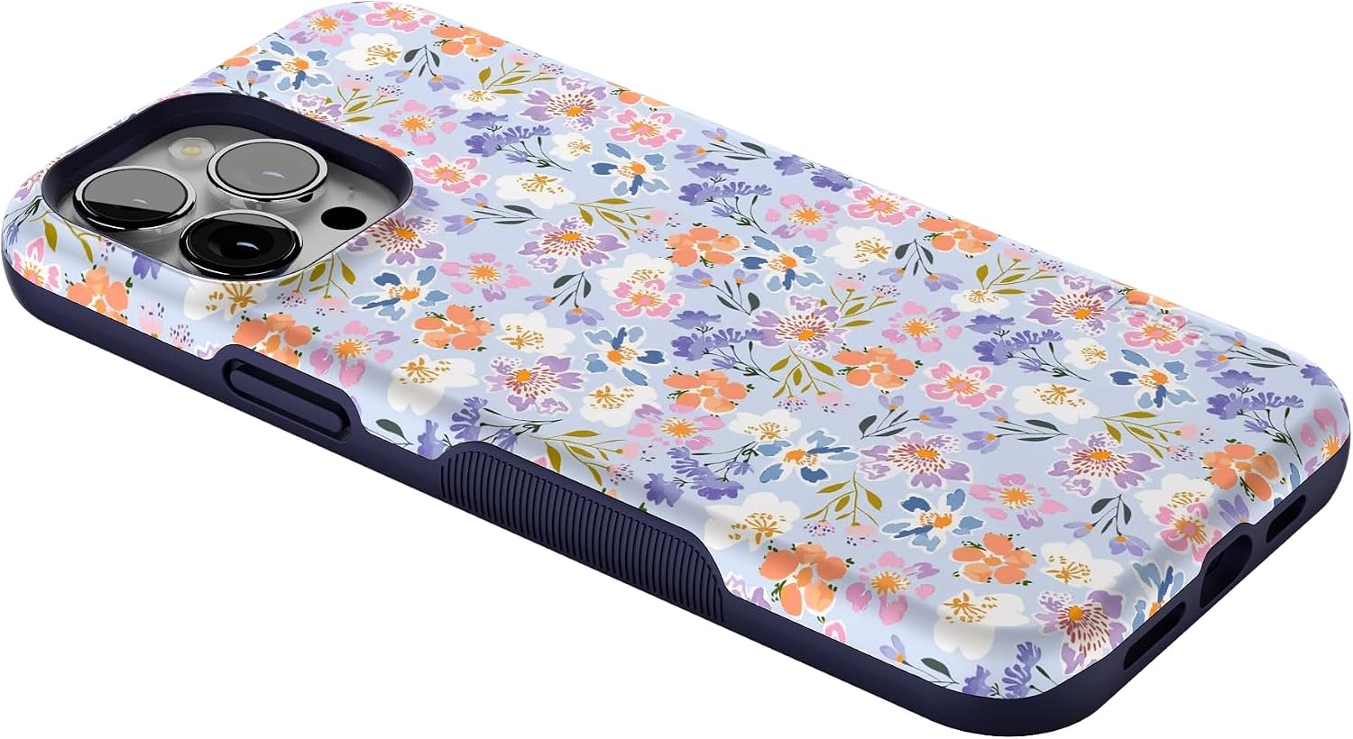 71Rgy6tCTQL._AC_SL1500_ Casely iPhone 13 Pro Case | Poppy Meadows | Pastel Floral | Bold Protective Design | Compatible with MagSafe