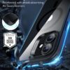 71RmQRDTnoL._AC_SL1500_ ESR for iPhone 16 Plus Case, Camera Control Cover, Compatible with MagSafe, Shockproof Military-Grade Protection, Magnetic Phone Case for iPhone 16 Plus, Classic Hybrid Case, Clear Black