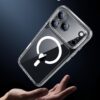 ESR for iPhone 17 Pro Case, Camera Control Cover, Compatible with MagSafe, Shockproof Military-Grade Protection, Magnetic Phone Case for iPhone 17 Pro, Classic Hybrid Case, Clear