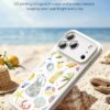 71SQ-HtN3FL._AC_SL1500_ ESR for iPhone 17 Pro Case, Camera Control Cover, Compatible with MagSafe, Shockproof Military-Grade Protection, Magnetic Case for iPhone 17 Pro, Classic Hybrid, Coastal Summer, Cream White