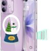 71TX6soLXNL._AC_SL1500_ ESR for iPhone 17 Case, Camera Control Cover, Compatible with MagSafe, Shockproof Military-Grade Protection, Magnetic Phone Case for iPhone 17, Classic Hybrid Case, Christmas Globe