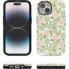 71Tuq-vkFL._AC_SL1500_ Casely iPhone 15 Plus Case | Hydrangea Haze | Floral Garden | Bold Protective Design | Compatible with MagSafe