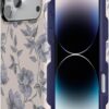 71U4sLCHpL._AC_SL1500_ Casely iPhone 17 Pro Max Case | Ink & Iris | Vintage Floral | Bold Protective Design | Compatible with MagSafe