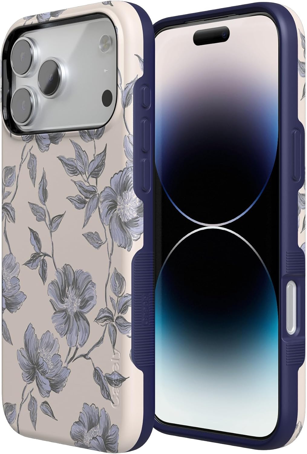 71U4sLCHpL._AC_SL1500_ Casely iPhone 17 Pro Max Case | Ink & Iris | Vintage Floral | Bold Protective Design | Compatible with MagSafe