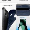 Spigen for iPhone Air Case, Liquid Air [TPU Covered Camera Control] [No Magnet Ring] [Military-Grade Protection] - Navy Blue