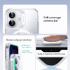 71V-Cp6toUL._AC_SL1500_ ESR for iPhone 17 Case, Camera Control Cover, Compatible with MagSafe, Shockproof Military-Grade Protection, Magnetic Phone Case for iPhone 17, Classic Hybrid Case, Clear Shimmer