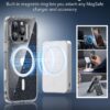 71V4koRAEAL._AC_SL1500_ ESR for iPhone 16 Pro Case, Camera Control Cover, Compatible with MagSafe, Shockproof Military-Grade Protection, Magnetic Phone Case for iPhone 16 Pro, Classic Hybrid Case, Clear Shimmer
