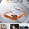 71VOgUsAHBL._AC_SL1500_ Miracase for iPhone 17 Case 6.3'', Full-Body Military Grade Drop Protection Outdoor Phone case with Built-in Glass Screen &Camera Control,Easy Installation,No Gap,Compatible with MagSafe, Orange
