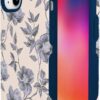 71Vl6Ph-qxL._AC_SL1500_ Casely iPhone 13 Case | Ink & Iris | Vintage Floral | Bold Protective Design | Compatible with MagSafe