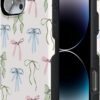 71WEMd4pFsL._AC_SL1500_ Casely iPhone 16 Pro Case | Whimsy Girlie | Pastel Bows | Bold Protective Design | Compatible with MagSafe