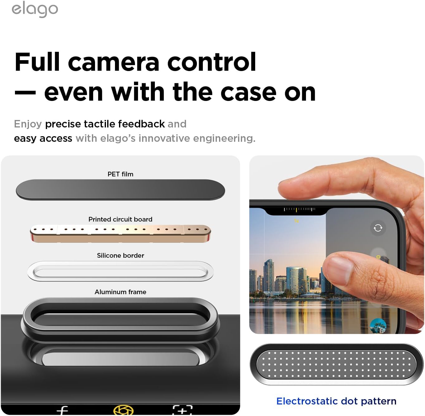 71WQSZL0yjL._AC_SL1500_ elago for iPhone 17 Pro Case, Premium Magnetic Silicone Case, Compatible with MagSafe, Liquid Silicone Material, Protective Cover, Shockproof, Slim Phone, 6.3 inch (Black)