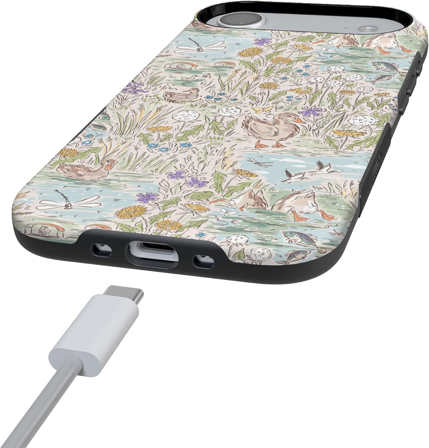 71WRJGxxiWL._AC_SL1500_ Casely iPhone 17 Air Case | The Waddle Path | Duck Pond | Bold Protective Design | Compatible with MagSafe