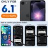 Miracase Magnetic for iPhone 17e Case & iPhone 16e Case, [Soft Anti-Scratch Microfiber Lining], Compatible with MagSafe, Silicone Shockproof Protection Phone Case for iPhone 17e/16e, Blue