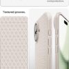 Spigen for iPhone 17 Case, Liquid Air [TPU Covered Camera Control] [No Magnet Ring] [Military-Grade Protection] - Natural Titanium