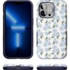 71XffeXQX4L._AC_SL1500_ Casely iPhone 13 Pro Case | Nantucket Cottage | Blue Hydrangea | Bold Protective Design | Compatible with MagSafe
