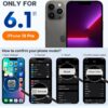 Miracase Magnetic for iPhone 13 Pro Case, [Soft Anti-Scratch Microfiber Lining], Compatible with MagSafe, Liquid Silicone Shockproof Drop Protection Phone Case for 13 Pro, Sand